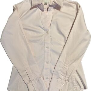 Banana Republic Soft Pink Stretch Shirt